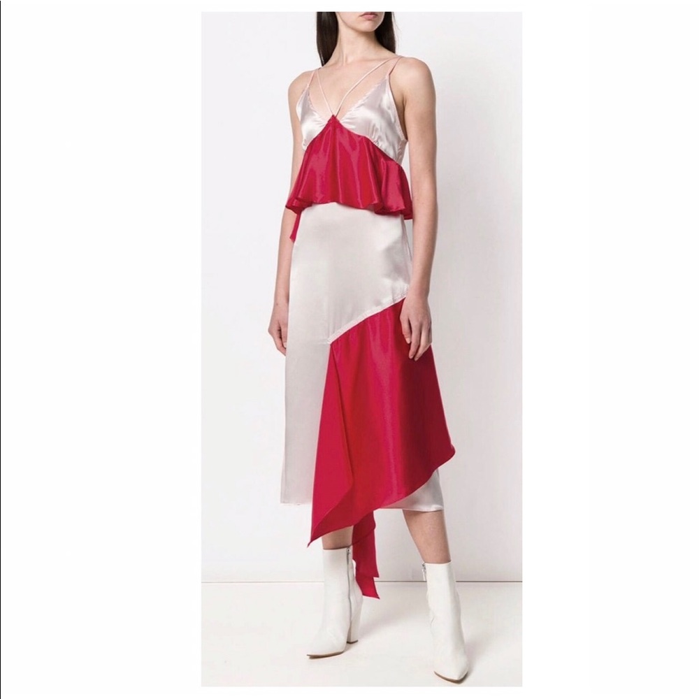 Each X Other Asymmetric Ruffle Dress
